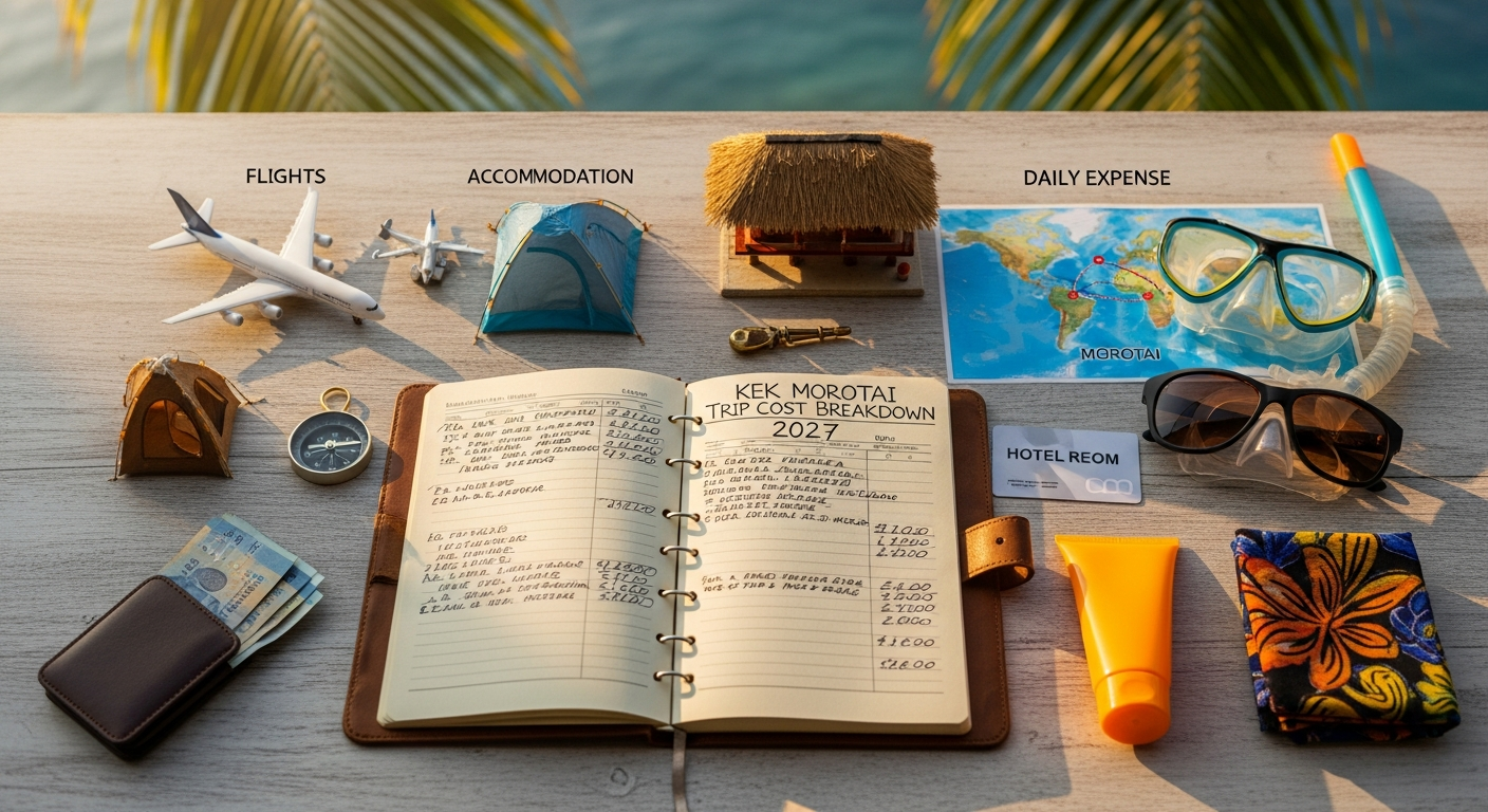Kek Morotai Trip Cost Breakdown 2027: Flights, Accommodation, and Daily Expenses